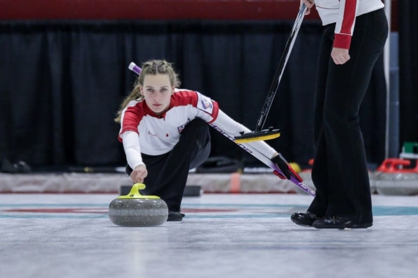 Crowborough's Sydney sweeps all before her on curling world stage